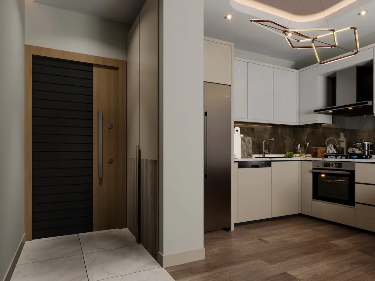 Flat entrance